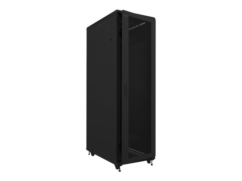 Nexxt Solutions - Rack armario - instalable en el suelo - RAL 9005, negro barniz - 42U - 19"-8