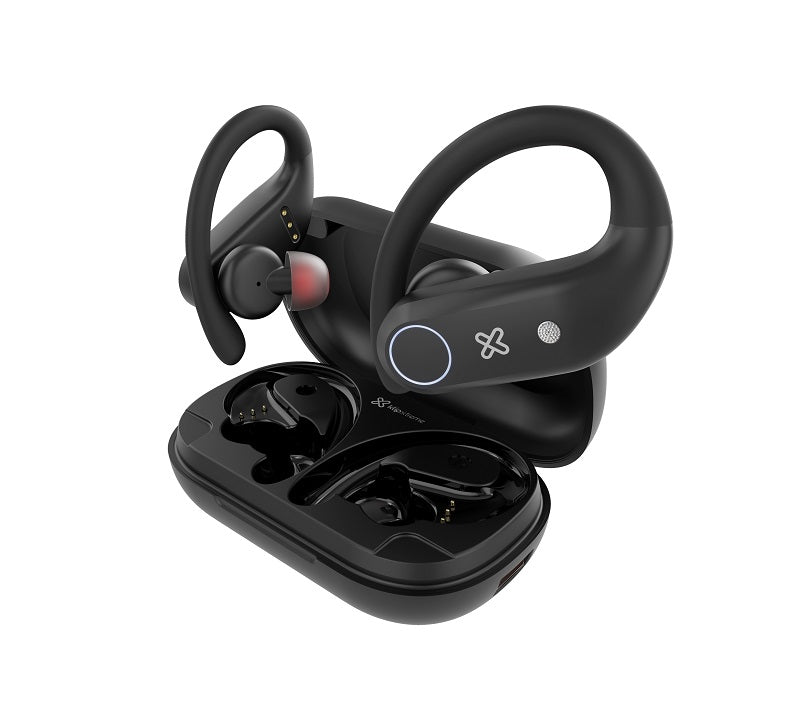 Klip Xtreme - KTE-500BK - Earphones - Para Home audio / Para Portable electronics / Para Tablet / Para Cellular phone - Wireless - TWS 108Hr Negros-1