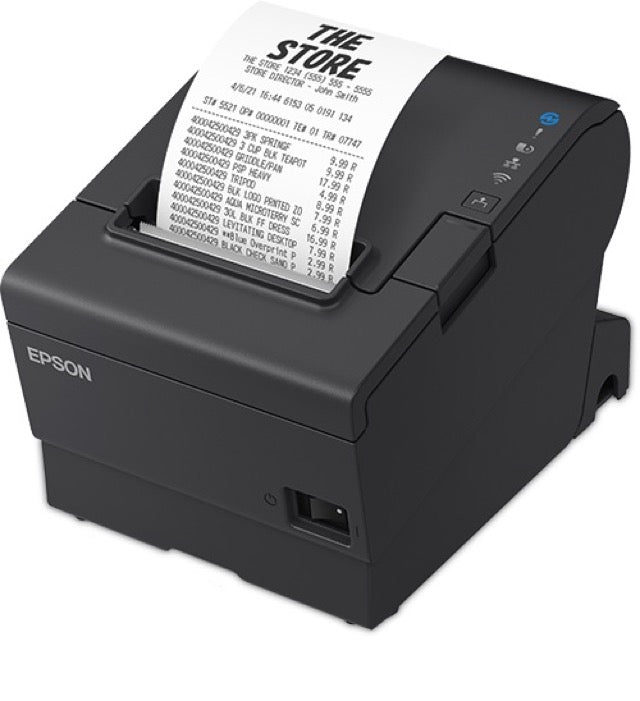 Epson OmniLink TM-T88VII - Impresora de recibos - línea térmica - Rollo (7,95 cm) - 180 ppp - hasta 500 mm/segundo - USB, LAN - cortador - negro-18