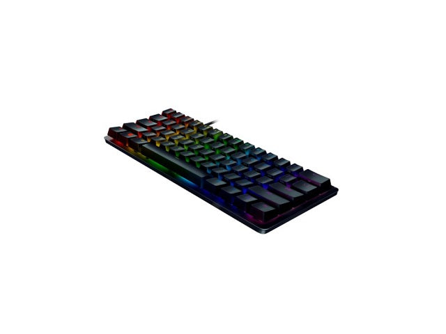 Razer Huntsman Mini - Teclado - retroiluminación - USB - QWERTY - EE. UU. - interruptor: Razer Clicky Optical Purple - negro-15