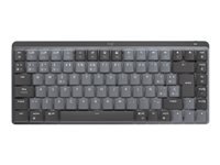 Logitech Master Series MX Mechanical Mini - Teclado - retroiluminación - inalámbrico - Bluetooth LE - QWERTY - español - interruptor: táctil silencioso - grafito-6