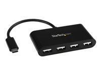 StarTech.com Hub Concentrador USB-C a USB A de 4 Puertos - Ladrón Adaptador USB Tipo C a USB A de 4 Puertos - USB 2.0 - Hub - 4 x USB 2.0 - sobremesa-11