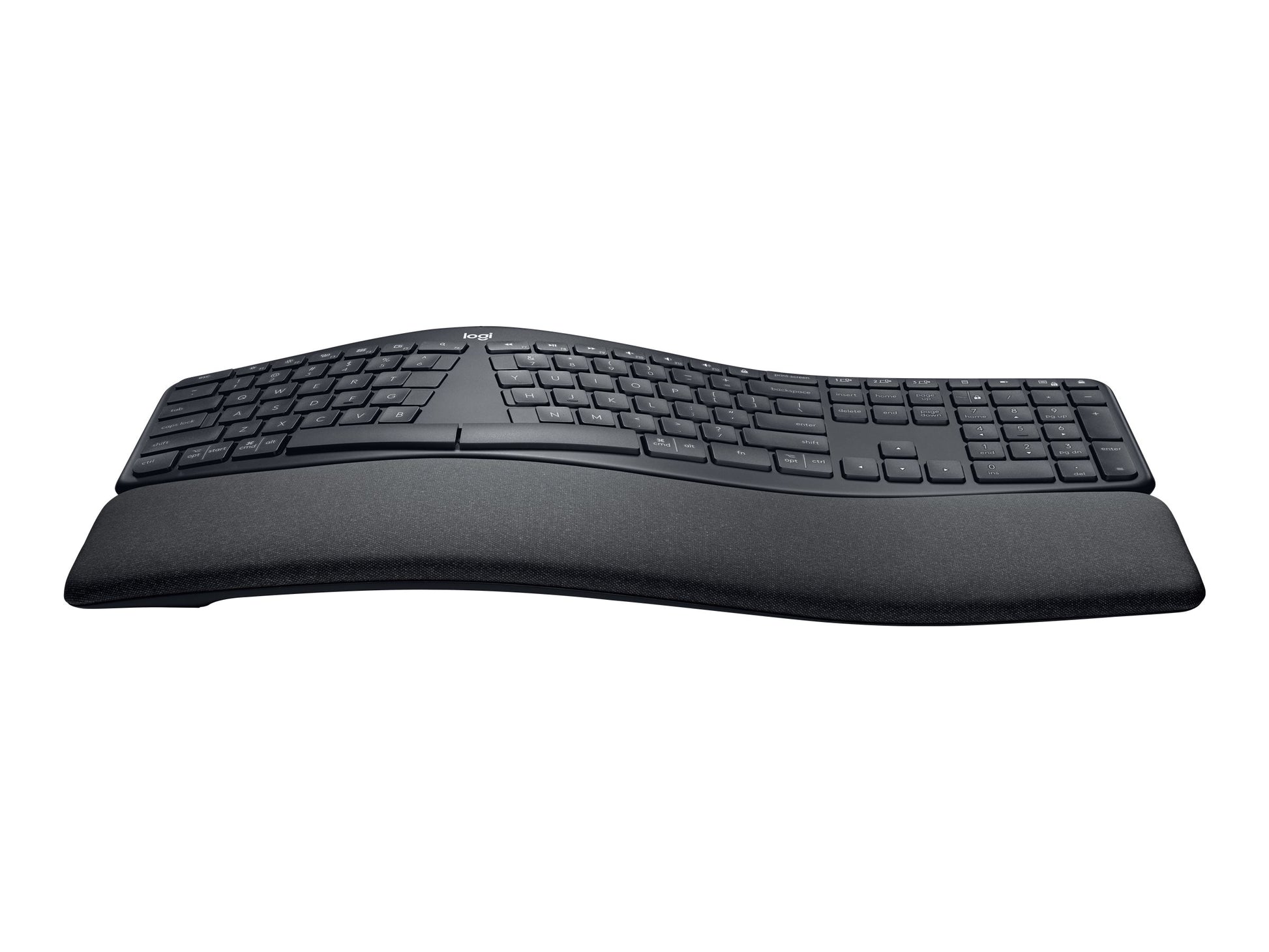 Logitech ERGO K860 - Teclado - inalámbrico - 2.4 GHz, Bluetooth 5.0 - grafito-9