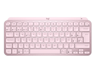 Logitech MX Keys Mini - eclado - Inalámbrico - Español - Bluetooth 5.0 / Bluetooth / 2.4 GHz / USB-C - Ergonomic Design - Rosa-2
