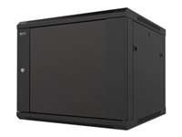 Nexxt Solutions - Rack armario - instalable en pared - RAL 9005, negro barniz - 9U - 19"-18