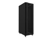 Nexxt Solutions - Rack armario - instalable en el suelo - RAL 9005, negro barniz - 42U - 19"-9