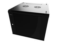 Nexxt Solutions - Rack armario - instalable en pared - RAL 9005, negro barniz - 12U - 19"-3