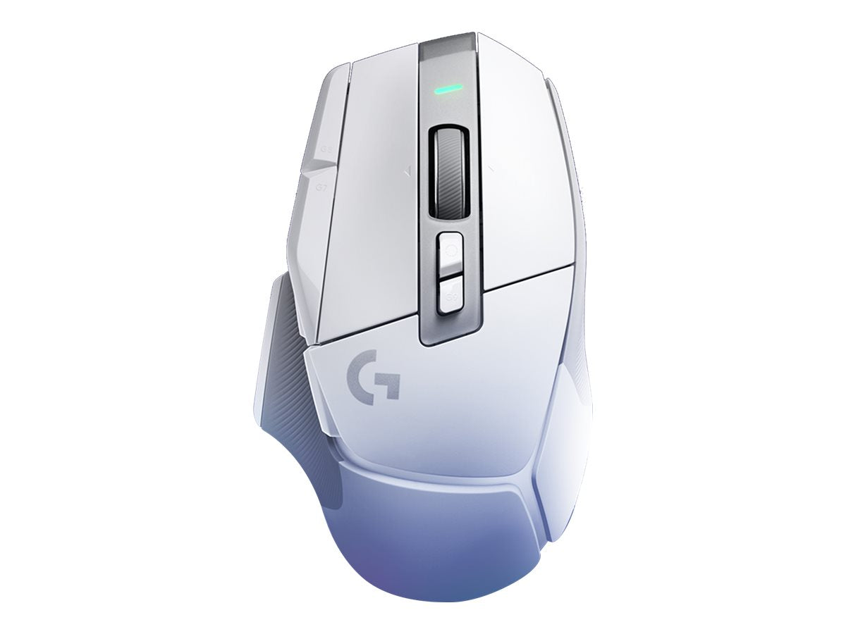 Logitech G G502 X LIGHTSPEED - Ratón - óptico - inalámbrico - 2.4 GHz - receptor USB de Logitech LIGHTSPEED - blanco-9