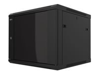 Nexxt Solutions - Rack armario - instalable en pared - RAL 9005, negro barniz - 6U - 19"