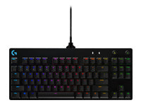 Logitech G Pro Mechanical Gaming Keyboard - Teclado - retroiluminación - USB - interruptor: GX Blue Clicky - negro-1