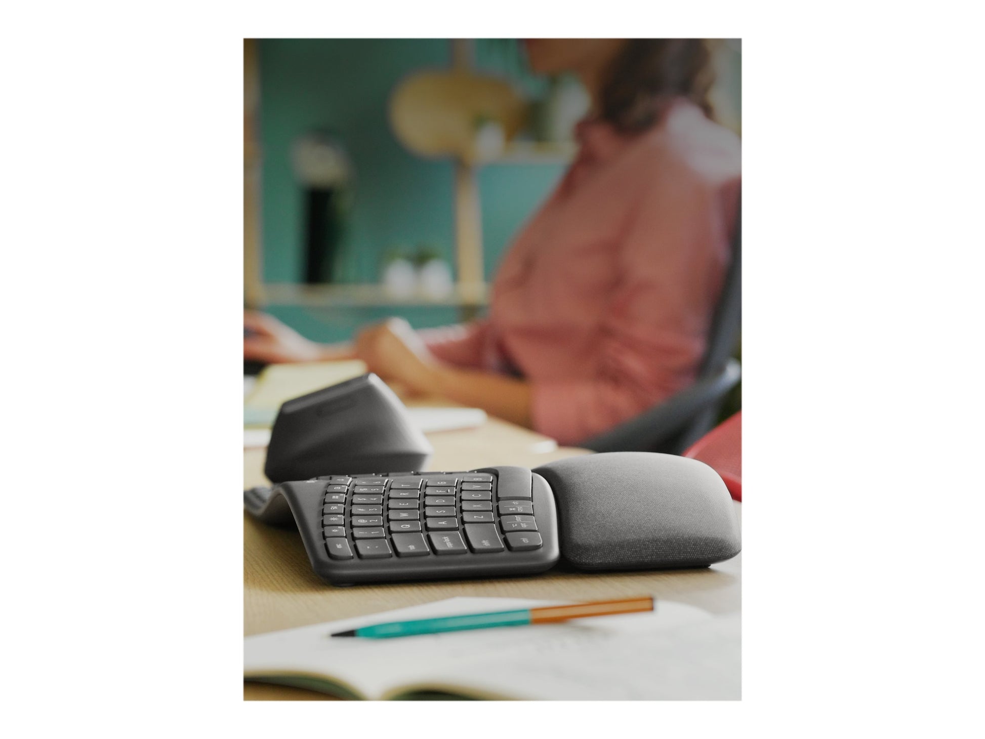 Logitech ERGO K860 - Teclado - inalámbrico - 2.4 GHz, Bluetooth 5.0 - grafito-5
