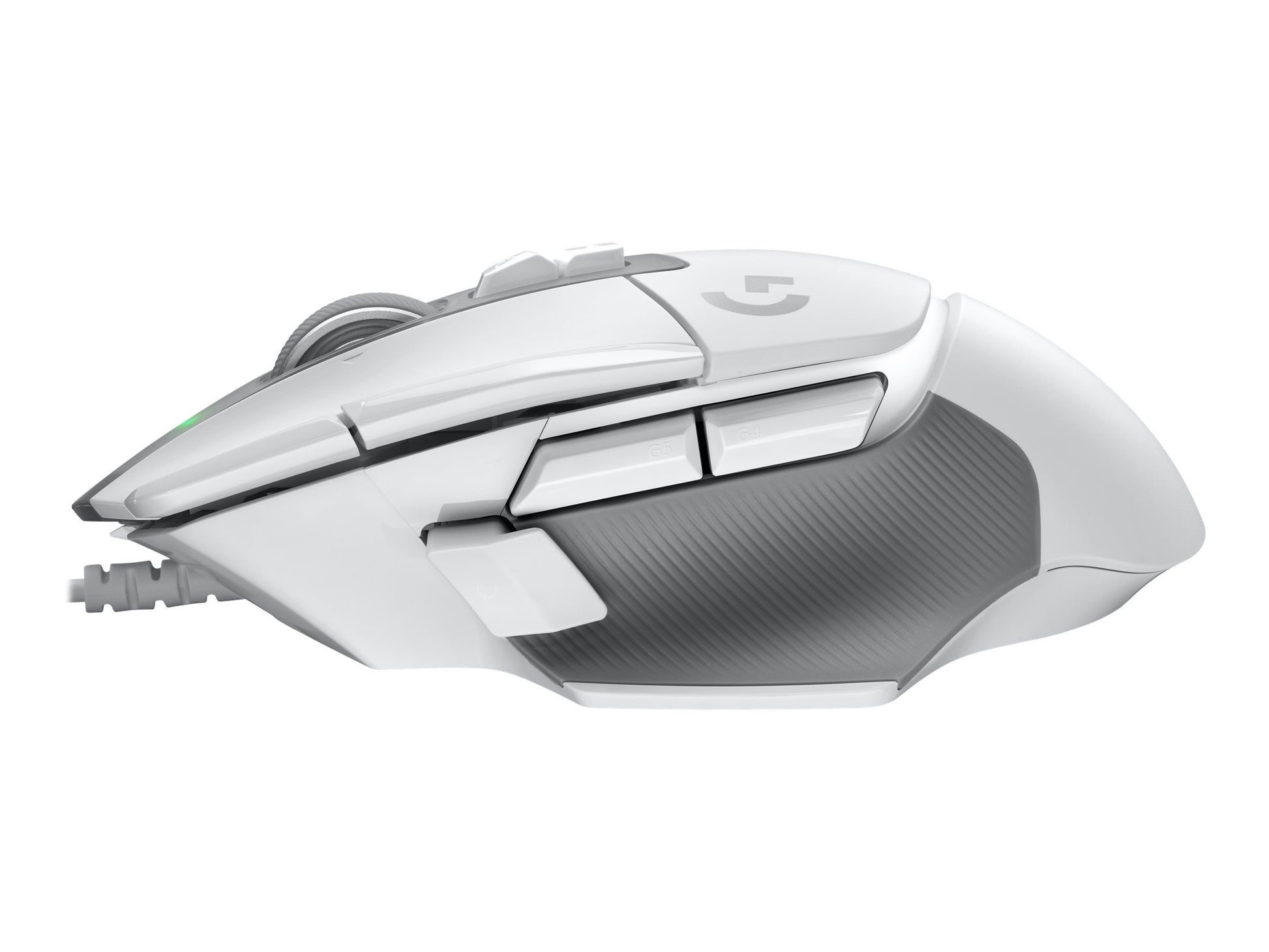Logitech G502 X Wired Gaming Mouse - LIGHTFORCE hybrid optical-mechanical primary switches, HERO 25K gaming sensor, compatible with PC - macOS/Windows - White - Ratón - óptico - cableado - USB - blanco-7