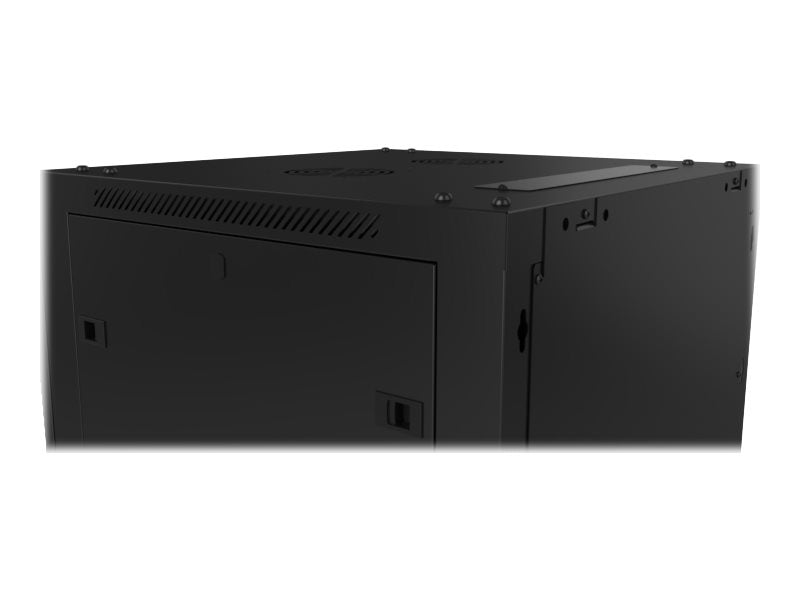 Nexxt Solutions - Rack armario - instalable en pared - RAL 9005, negro barniz - 6U - 19"-14