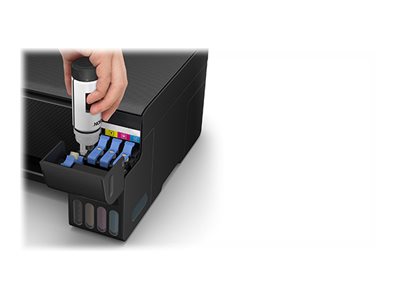 Epson EcoTank L3250 - Impresora multifunción - color - chorro de tinta - ITS - A4/Legal (material) - hasta 7.7 ppm (copiando) - hasta 10 ppm (impresión) - 100 hojas - USB 2.0, Wi-Fi(ax)-5