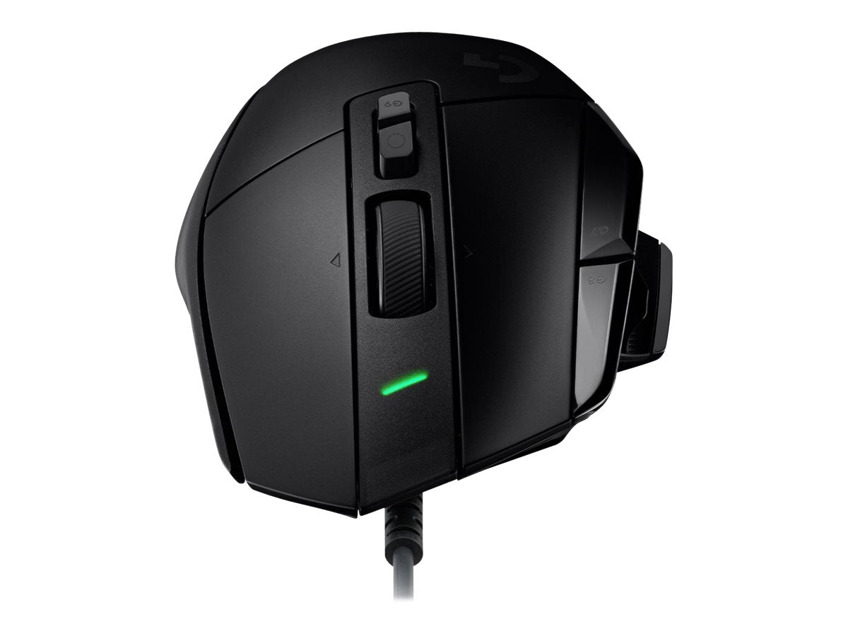 Logitech G502 X Wired Gaming Mouse - LIGHTFORCE hybrid optical-mechanical primary switches, HERO 25K gaming sensor, compatible with PC - macOS/Windows - Black - Ratón - óptico - cableado - USB - negro-14