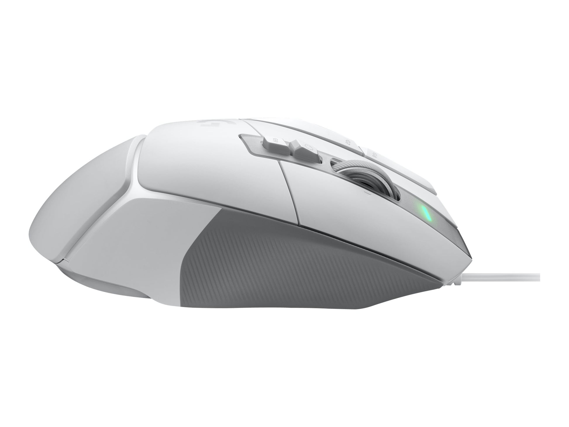 Logitech G502 X Wired Gaming Mouse - LIGHTFORCE hybrid optical-mechanical primary switches, HERO 25K gaming sensor, compatible with PC - macOS/Windows - White - Ratón - óptico - cableado - USB - blanco-2