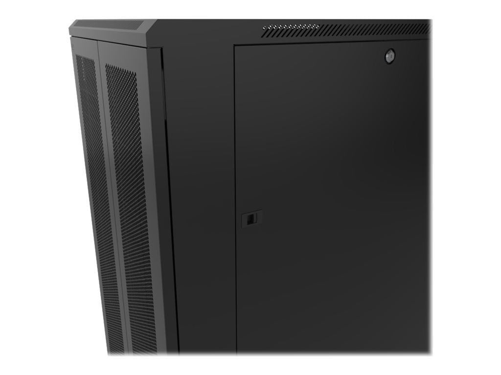 Nexxt Solutions - Rack armario - instalable en el suelo - RAL 9005, negro barniz - 42U - 19"-9