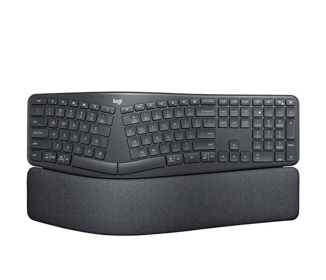 Logitech ERGO K860 - Teclado - inalámbrico - 2.4 GHz, Bluetooth 5.0 - grafito-7