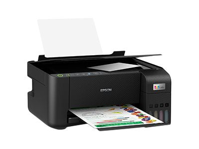 Epson EcoTank L3250 - Impresora multifunción - color - chorro de tinta - ITS - A4/Legal (material) - hasta 7.7 ppm (copiando) - hasta 10 ppm (impresión) - 100 hojas - USB 2.0, Wi-Fi(ax)-3