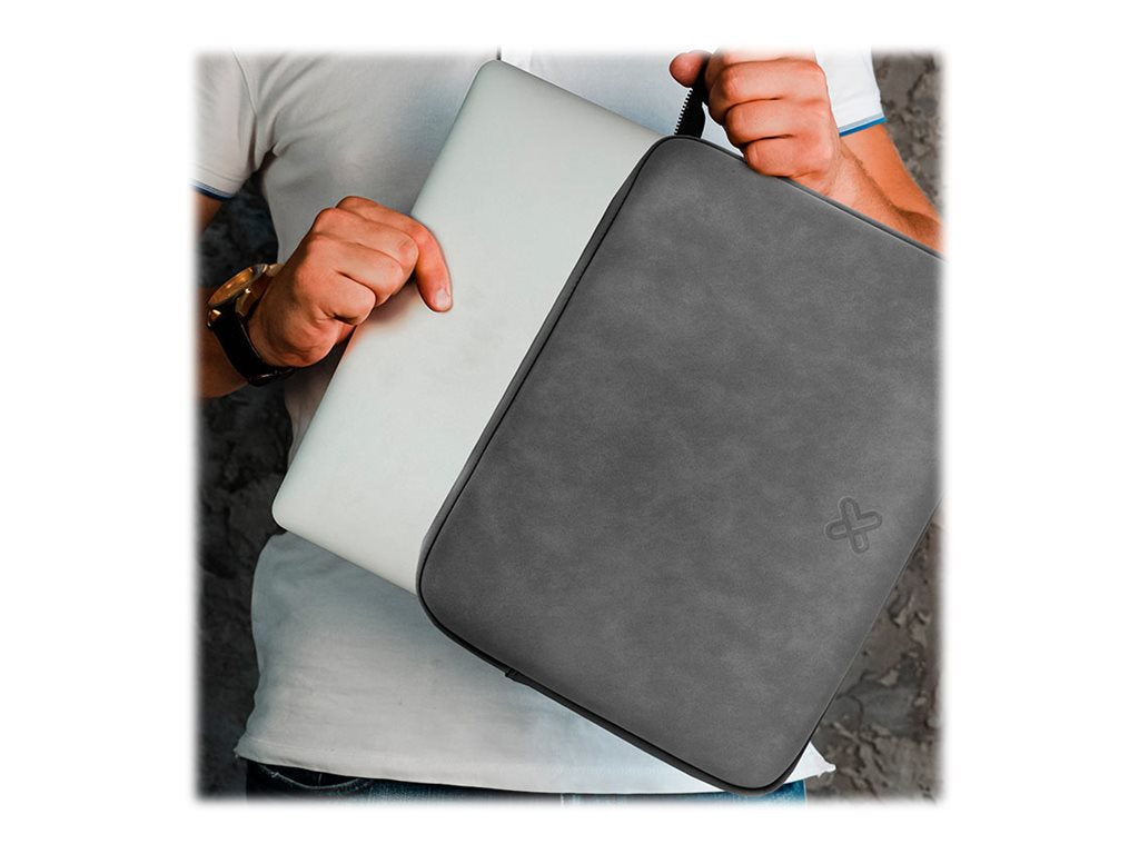 Klip Xtreme SquareShield KNS-220 - Funda para portátil - 15.6" - gris-19