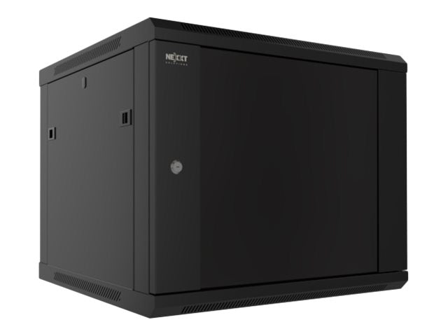 Nexxt Solutions - Rack armario - instalable en pared - RAL 9005, negro barniz - 6U - 19"-11
