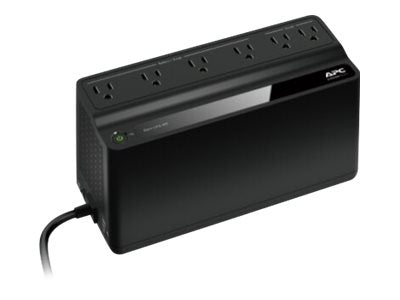 APC Back-UPS BE425M - UPS - CA 120 V - 255 vatios - 425 VA - 1 x baterías - conectores de salida: 6 - negro-6
