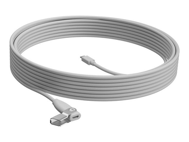 Logitech Rally Mic Pod Extension Cable - Cable alargador de micrófono - 10 m - plenum - para Rally Mic Pod; Rally Bar, Bar Mini, Plus; Room Solution Large-8