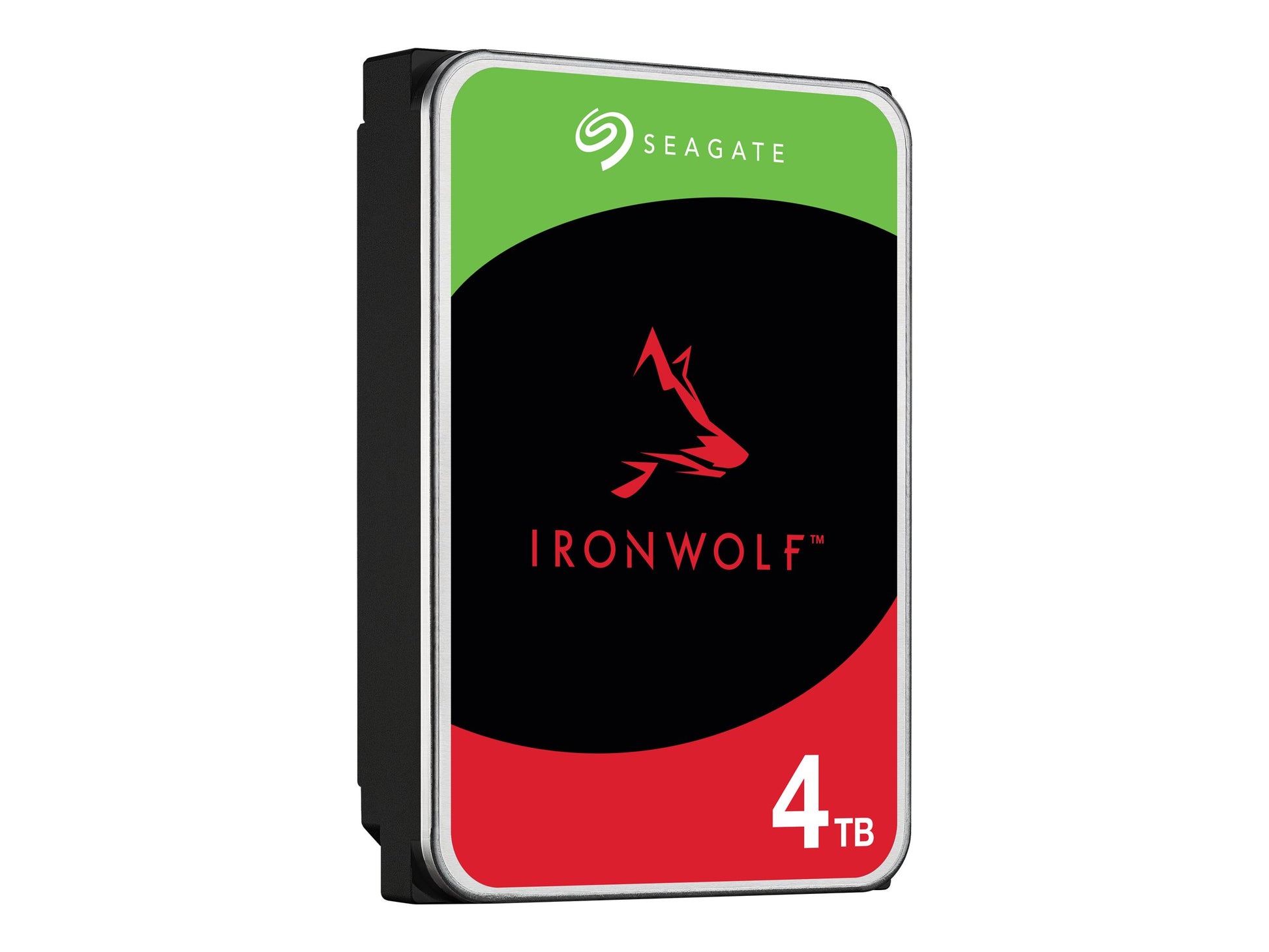 Seagate IronWolf ST4000VN006 - Disco duro - 4 TB - interno - SATA 6Gb/s - 5400 rpm - búfer: 256 MB - con Recuperación de datos Seagate Rescue de 3 años-5