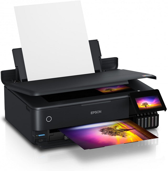 Epson EcoTank L8180 - Impresora multifunción - color - chorro de tinta - A3 (material) - hasta 16 ppm (impresión) - 100 hojas - USB 2.0, LAN, Wi-Fi(n)-16