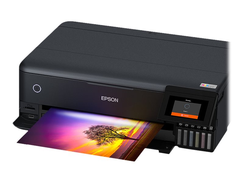 Epson EcoTank L8180 - Impresora multifunción - color - chorro de tinta - A3 (material) - hasta 16 ppm (impresión) - 100 hojas - USB 2.0, LAN, Wi-Fi(n)-14