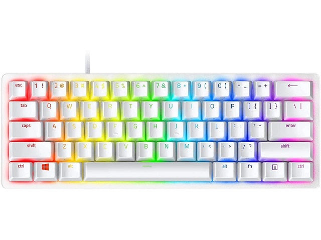 Razer Huntsman Mini - Teclado - retroiluminación - USB - EE. UU. - interruptor: Razer Linear Optical - mercurio-14