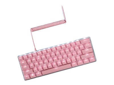 Razer - Set copertura teclado - rosa cuarzo - con cable trenzado