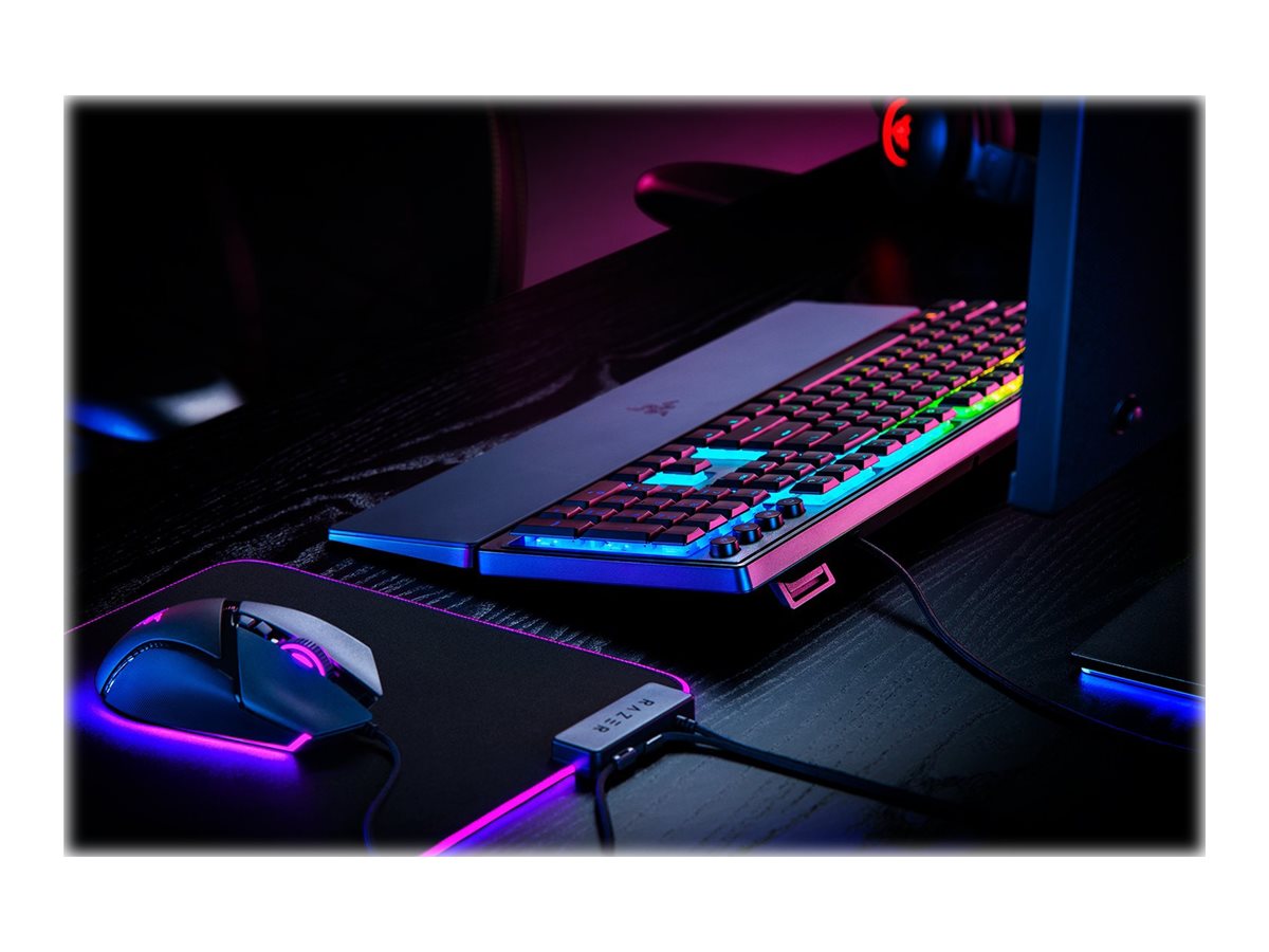 Razer Ornata V3 - Teclado - perfil bajo - retroiluminación - QWERTY - EE. UU.-10