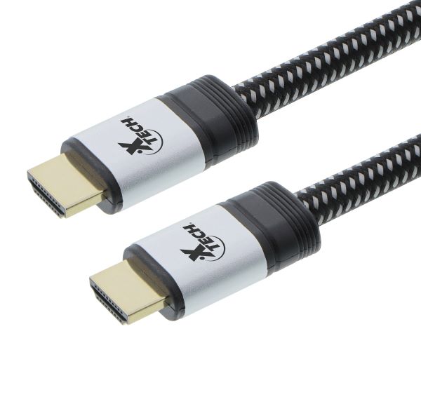 Xtech - Alta velocidad - cable HDMI con Ethernet - HDMI macho a HDMI macho - 1.83 m - admite 4K60Hz (3840 x 2160)-10