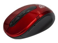 Klip Xtreme KMW-330 Vector - Ratón - ergonómico - óptico - 6 botones - inalámbrico - 2.4 GHz - receptor inalámbrico USB - rojo-5