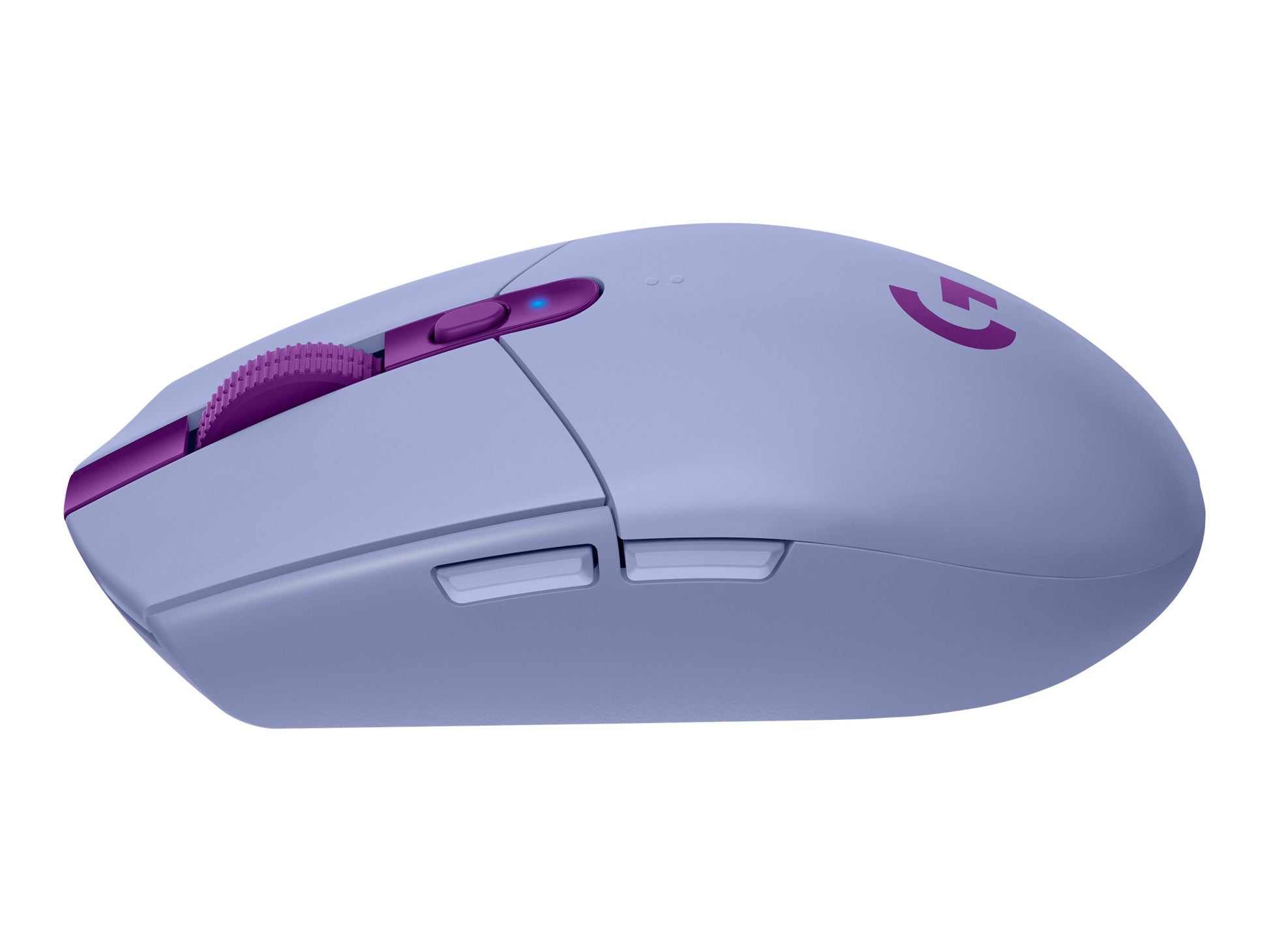 Logitech G305 Lightspeed - Ratón - óptico - 6 botones - inalámbrico - 2.4 GHz - receptor inalámbrico USB - lila-6