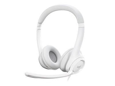 Logitech H390 Wired Headset for PC/Laptop, Off-white - Auricular - en oreja - cableado - USB-A - blanco hueso-3