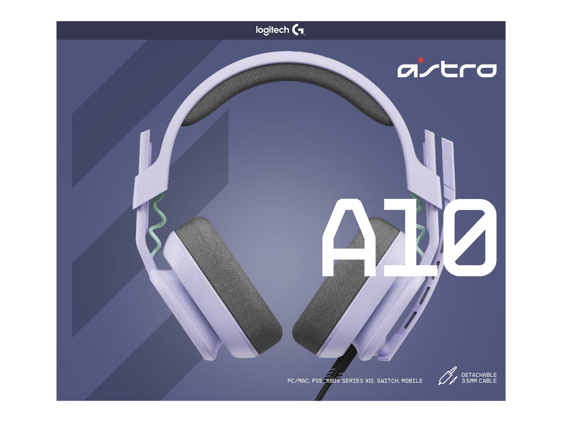 ASTRO Gaming A10 Gen 2 - Auricular - tamaño completo - cableado - lila-11
