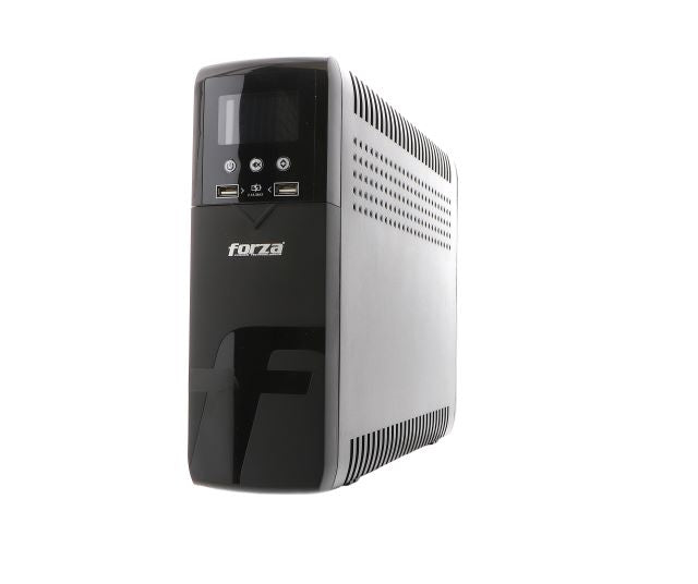 Forza - UPS - Line interactive - 720 Watt - 1200 VA - AC 110/120 V - Pure Sine Wave NEMA-2