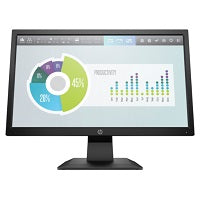 HP P204 - LED-backlit LCD monitor - 19.5" - 1600 x 900 - TN - HDMI / VGA (DB-15) - Black-2