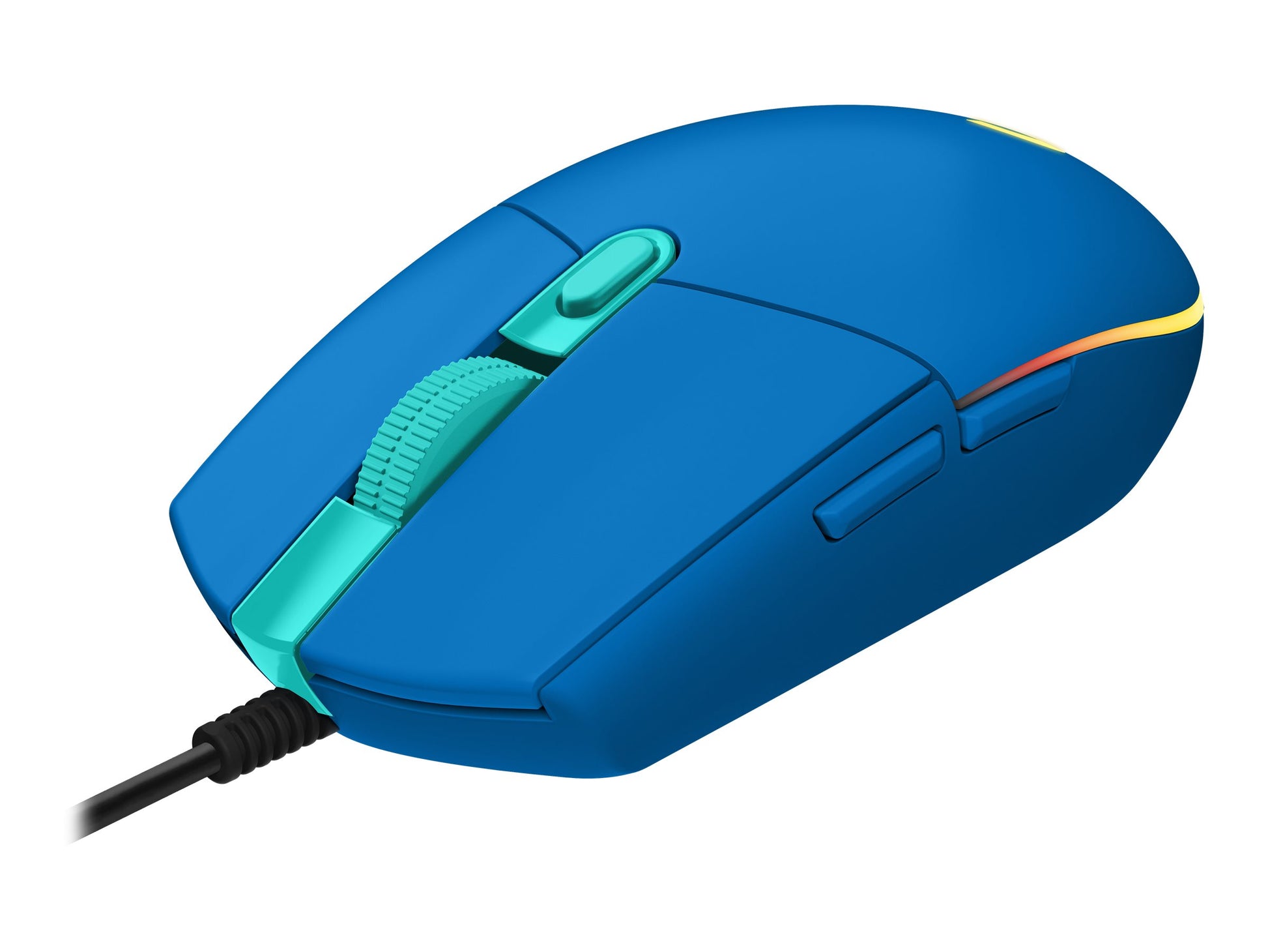 Logitech Gaming Mouse G203 LIGHTSYNC - Ratón - óptico - 6 botones - cableado - USB - azul-9