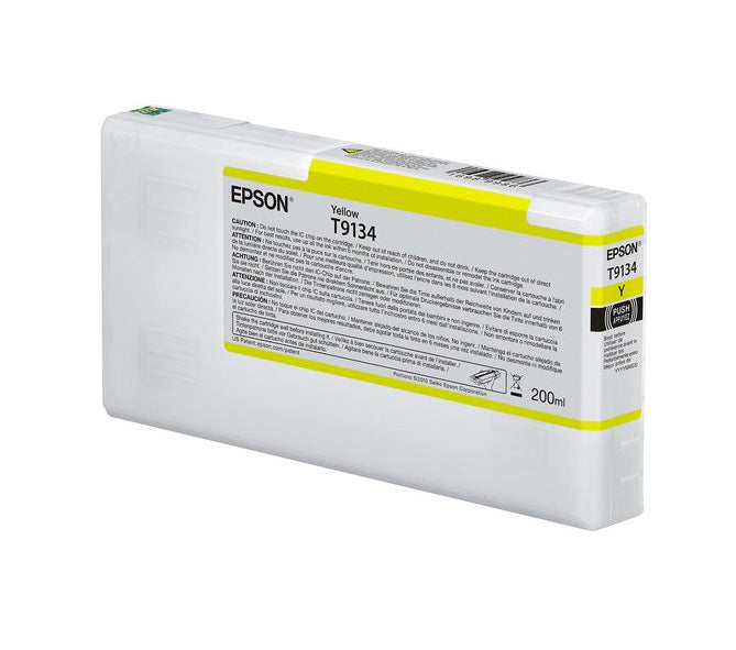 Epson T9134 - 200 ml - amarillo - original - cartucho de tinta - para SureColor P5000, SC-P5000-2