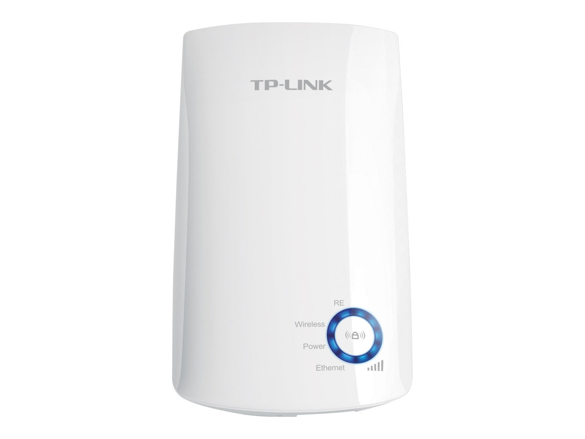 TP-Link TL-WA850RE - Extensor de alcance Wi-Fi de 300 Mbps - 300Mbps a 2.4GHz-2 × antenas internas - 1 × puerto de 10/100 Mbps - enchufado a la pared