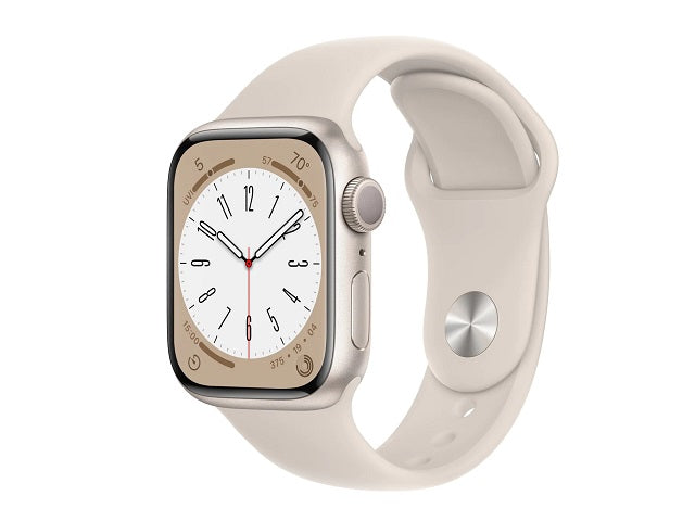 Apple Watch Series 8 GPS - Smart watch - Starlight - Aluminium Case-2