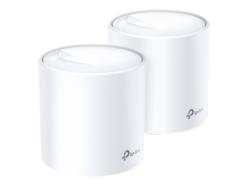 TP-LINK Deco X20 V2 - Sistema Wi-Fi - (2 enrutadores) - hasta 370 m² - malla 1GbE - Wi-Fi 6 - Doble banda-2