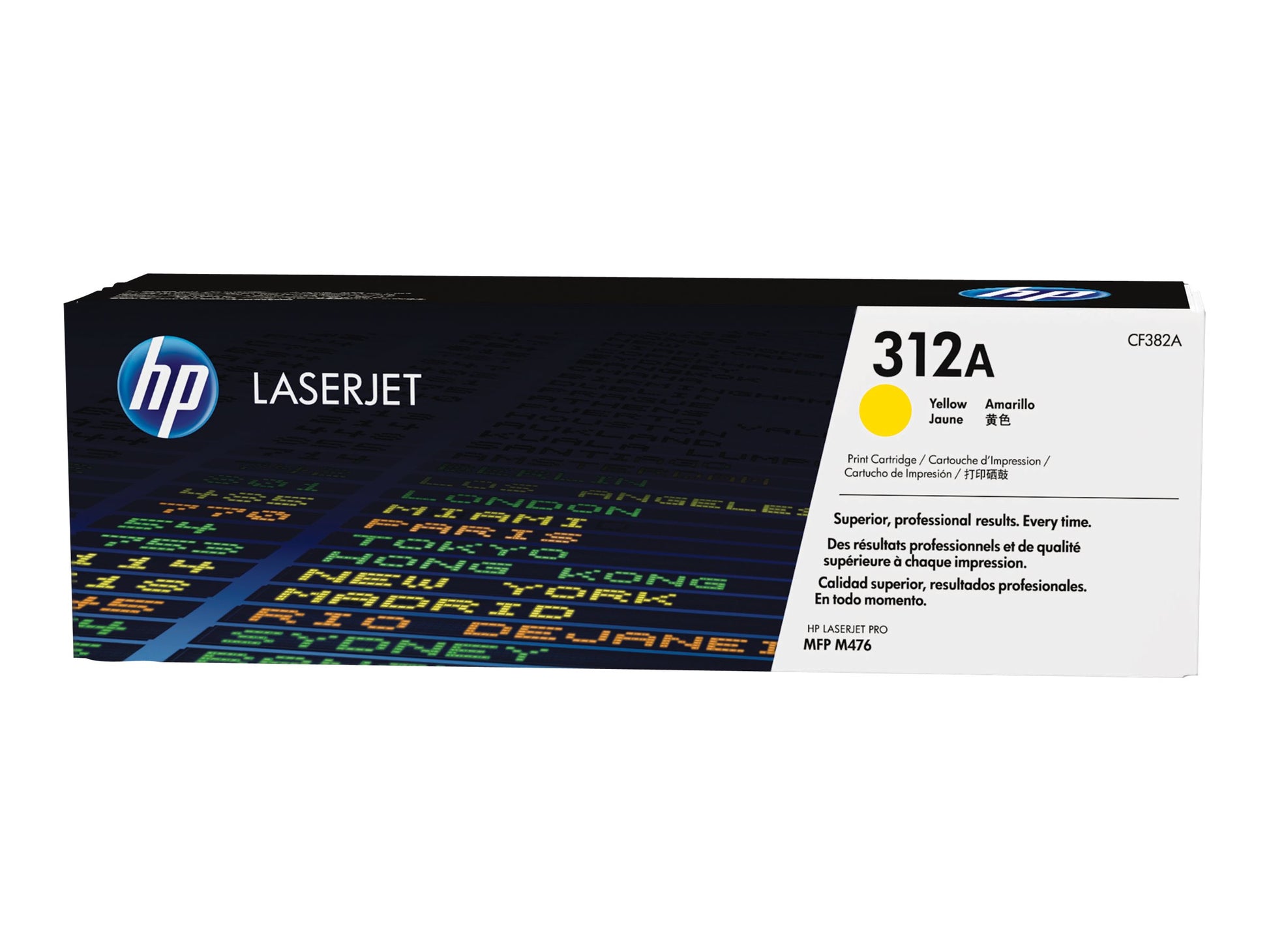 HP 312A - Amarillo - original - LaserJet - cartucho de tóner (CF382A) - para Color LaserJet Pro MFP M476dn, MFP M476dw, MFP M476nw-10