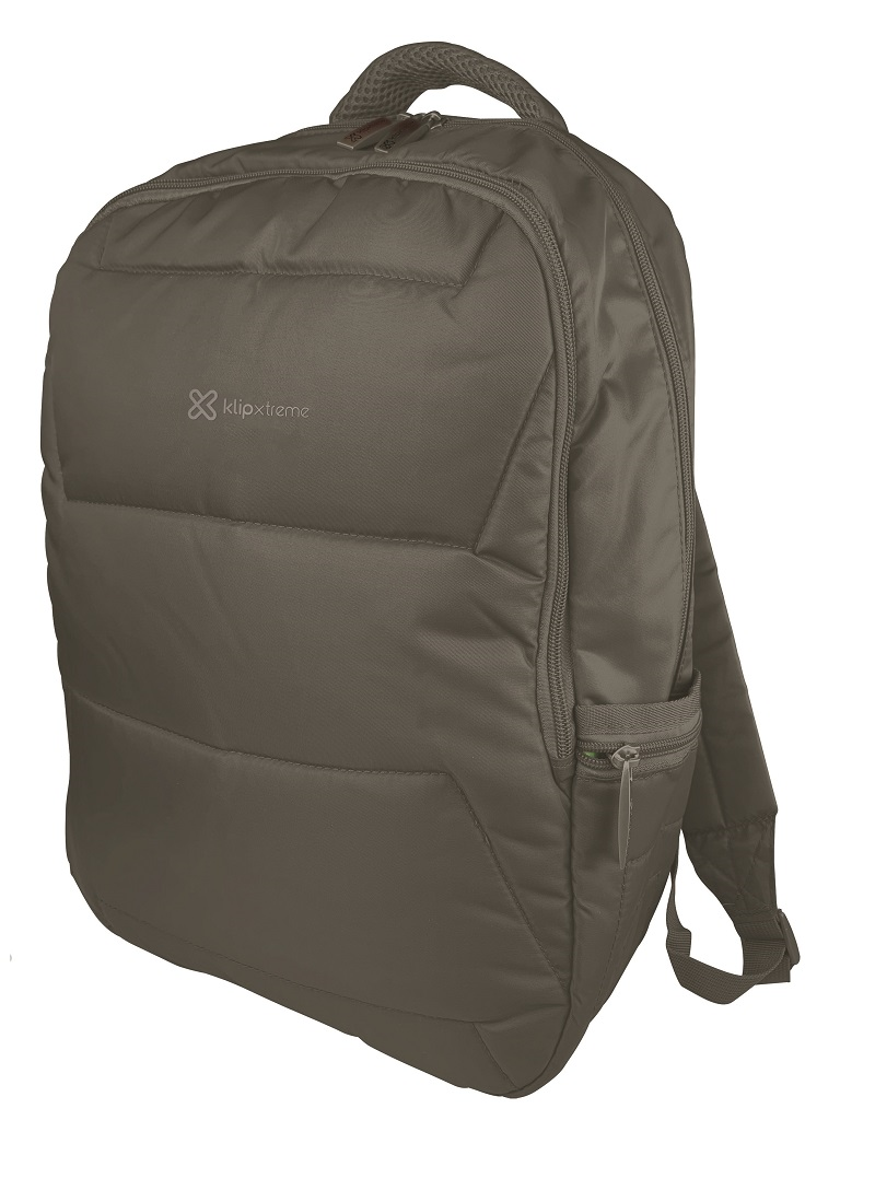 Klip Xtreme - Notebook carrying backpack - 15.6" - 1200D Nylon - Gray - Two Compartments-1