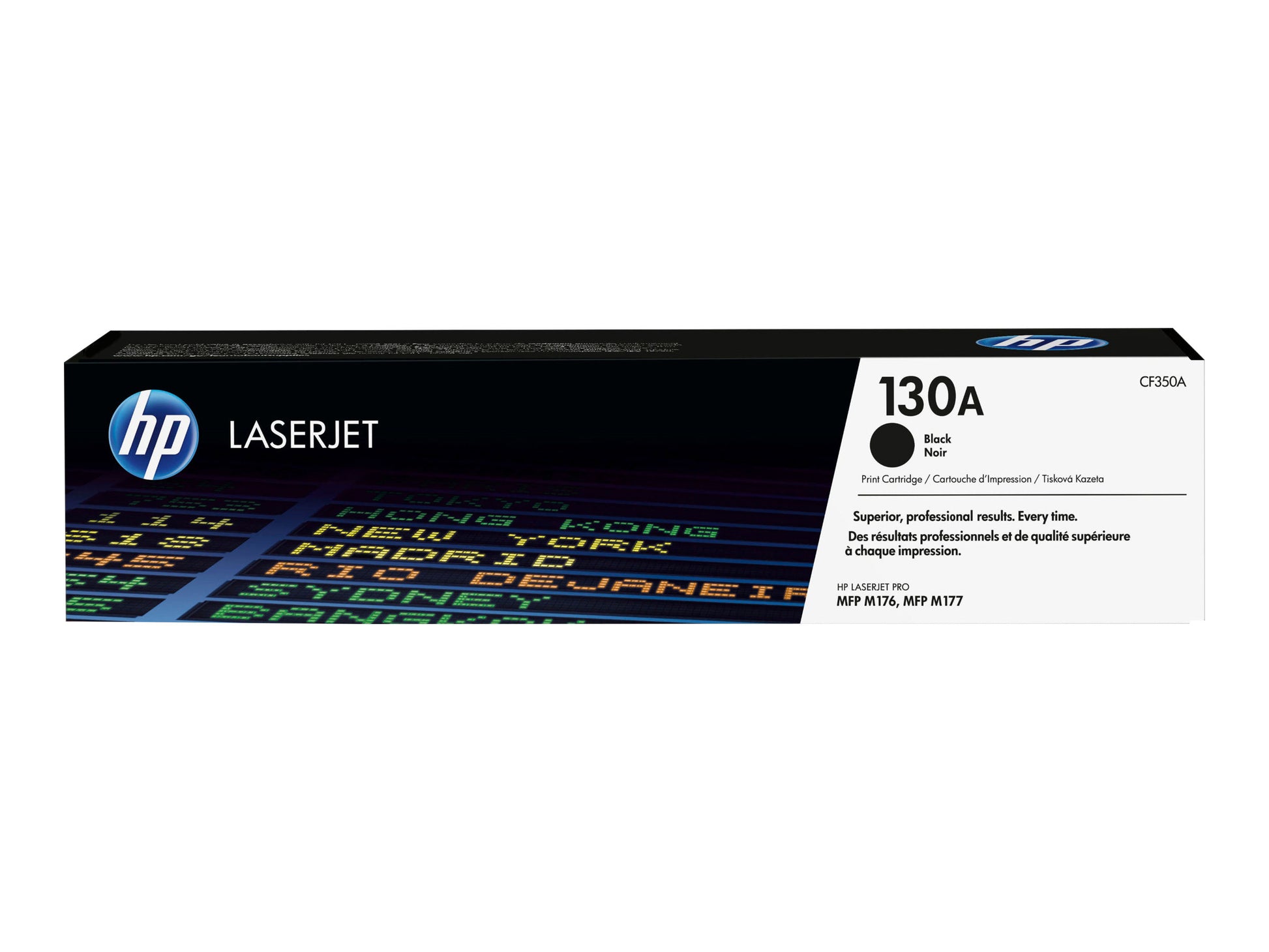 HP 130A - Negro - original - LaserJet - cartucho de tóner (CF350A) - para Color LaserJet Pro MFP M176n, MFP M177fw-1