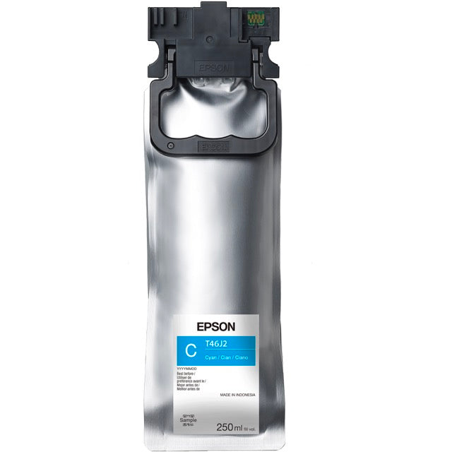Epson T46J2 - 250 ml - cián - original - paquete de tinta - para SURELAB D1070 Professional Minilab, D1070DE Professional Minilab