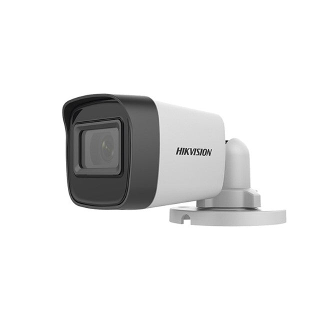 Hikvision Value Series DS-2CE16D0T-EXIF - Cámara de videovigilancia - bala - a prueba de polvo / impermeable - color (Día y noche) - 2 MP - 1080p - montaje M12 - focal fijado - compuesto, AHD, CVI, TVI - DC 12 V-5